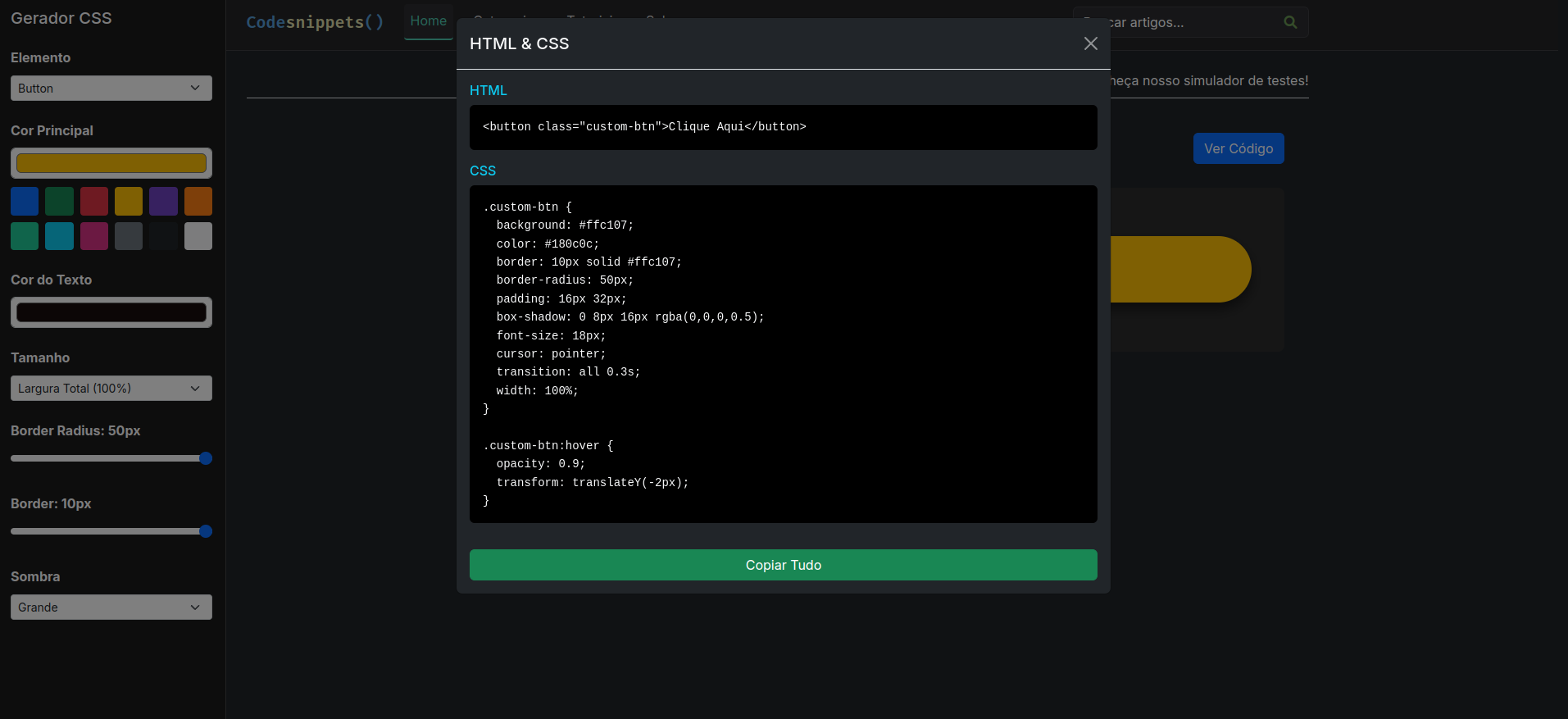Template base em modo dark com Bootstrap 5