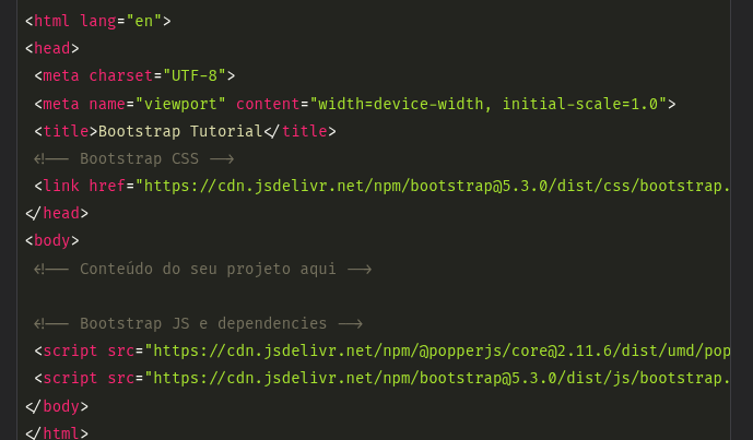 Como usar o Bootstrap 5