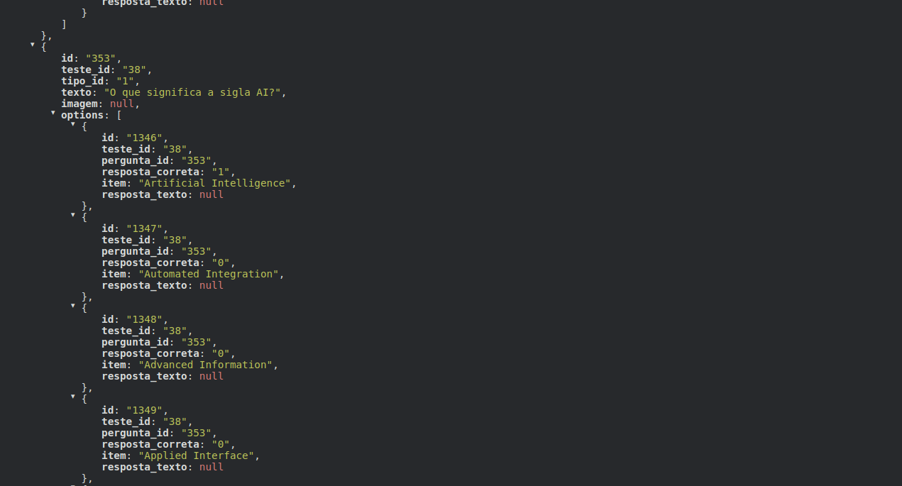 Api Quizzes