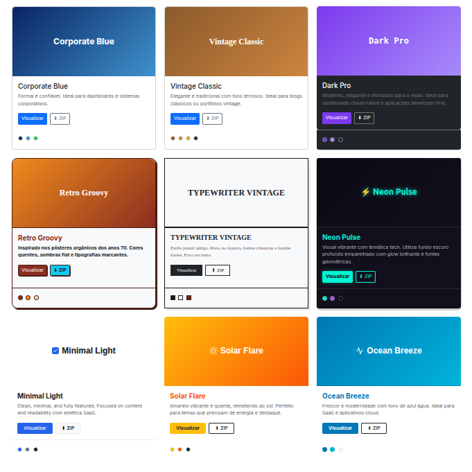 Baixe templates bootstrap 5 grátis