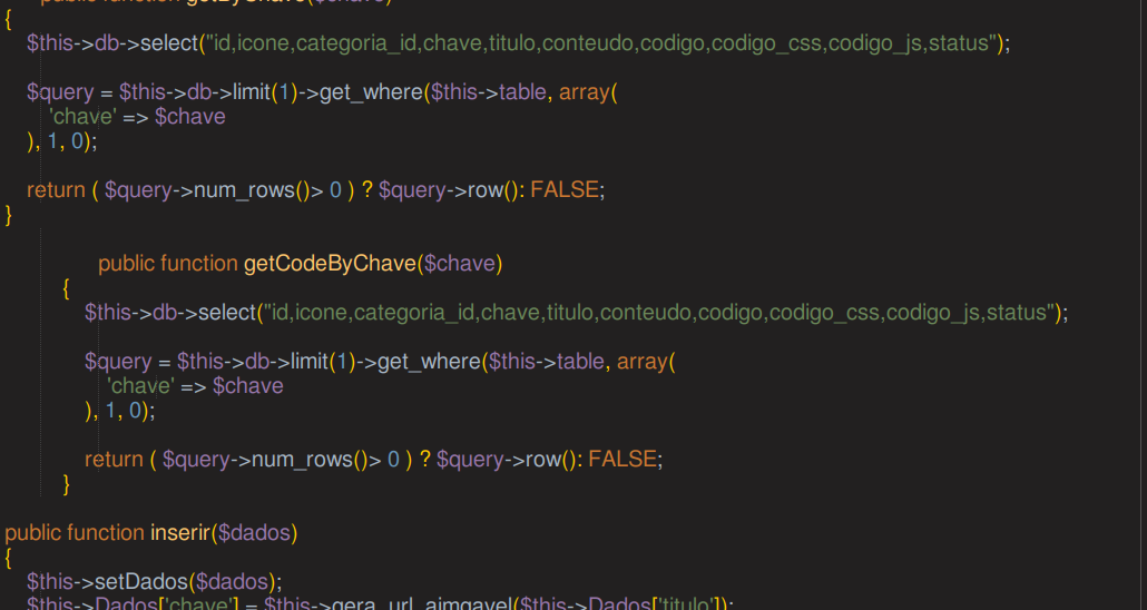 Linguagens de programação.