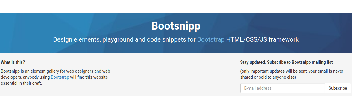 Alguns sites que oferecem serviços de  trechos de código ( code snippets)